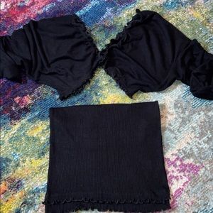 Sweater skirt set
